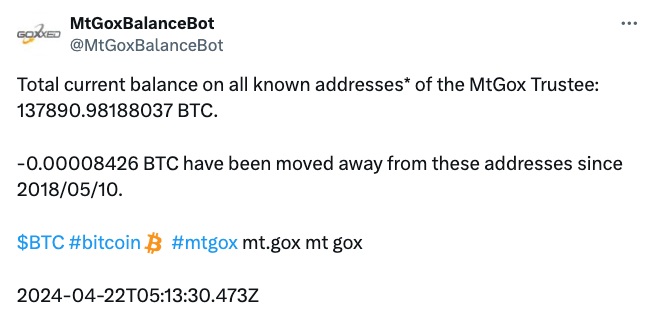 Foram confirmadas as identidades dos credores da Mt. Gox e as contas de câmbio de criptomoedas associadas.