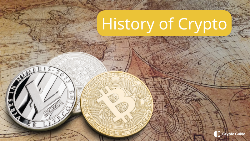 história da criptomoeda.