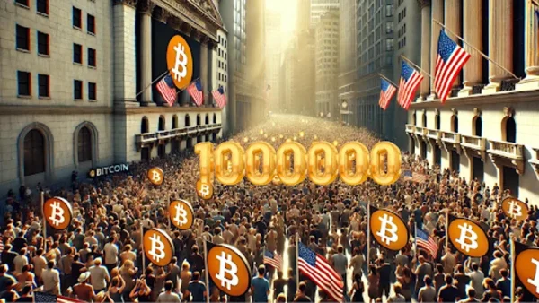 1 milhão de endereços de Bitcoin agora possuem 1 BTC ou mais