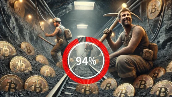 94% do Bitcoin já foi minerado