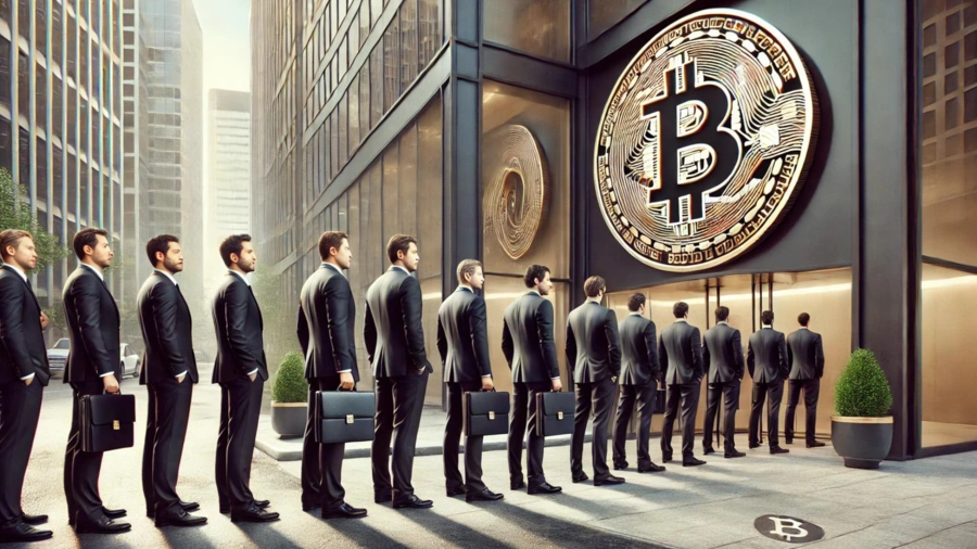 Massive ETF Surge Drives Bitcoin Close to $66K