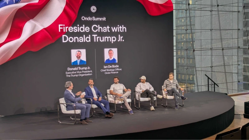 Donald Trump Jr. diz que as criptomoedas são o futuro do poder econômico dos Estados Unidos