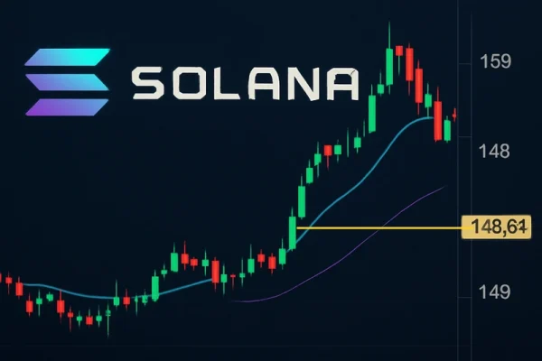 Solana atinge 400 bilhões de transações enquanto SOL enfrenta nível de suporte crucial