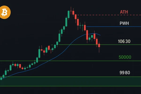 BTC Garfield day TA por Mako Sharks