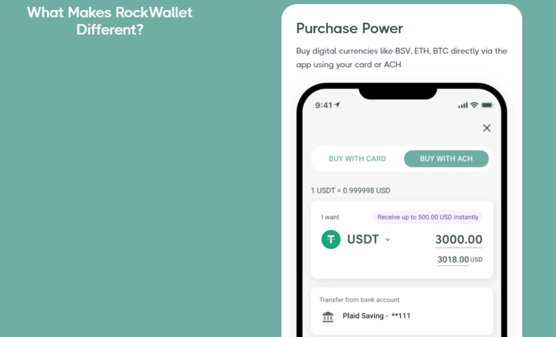 Análise do RockWallet